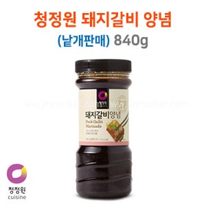 청정원돼지갈비양념840g(고기4.2kg용)